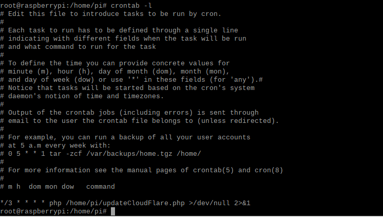 crontab