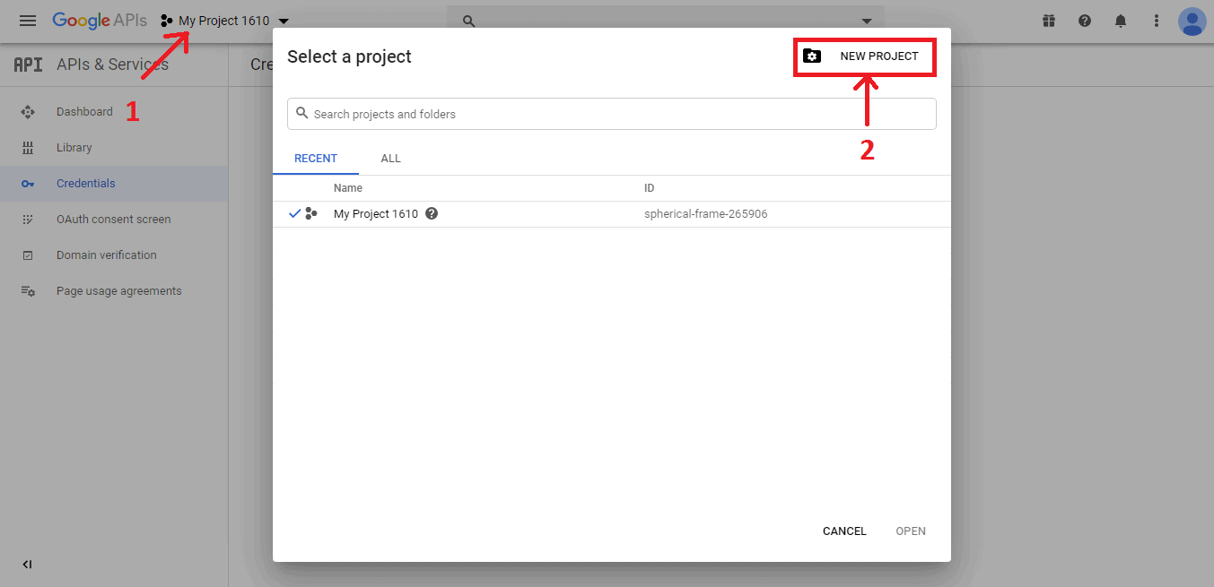 newproject