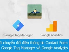 Theo dõi chuyển đổi điền thông tin Contact Form 7 bằng Google Tag Manager