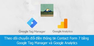 Theo dõi chuyển đổi điền thông tin Contact Form 7 bằng Google Tag Manager