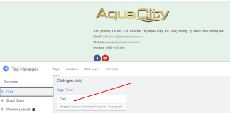 Theo dõi sự kiện bấm gọi Hotline trên Website bằng Google Tag Manager & Google Analytics