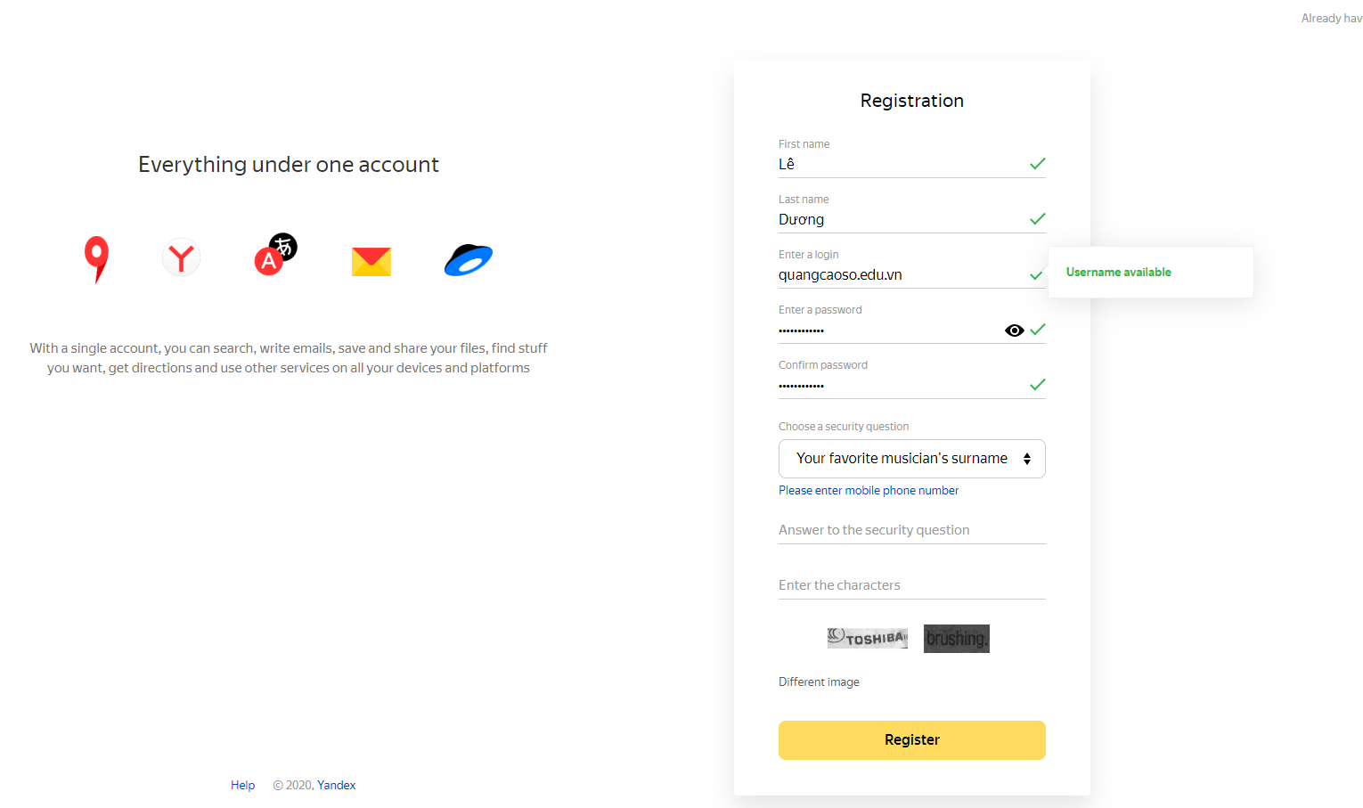 yandex 2