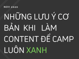 Những lưu ý cơ bản khi làm nội dung quảng cáo Facebook để campain được duyệt