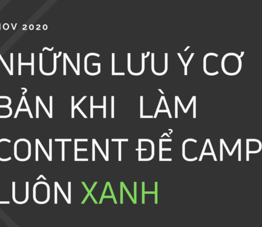 Những lưu ý cơ bản khi làm nội dung quảng cáo Facebook để campain được duyệt